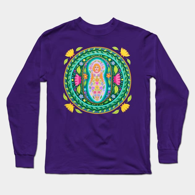 Spring Goddess Bridget Long Sleeve T-Shirt by SoozieWray